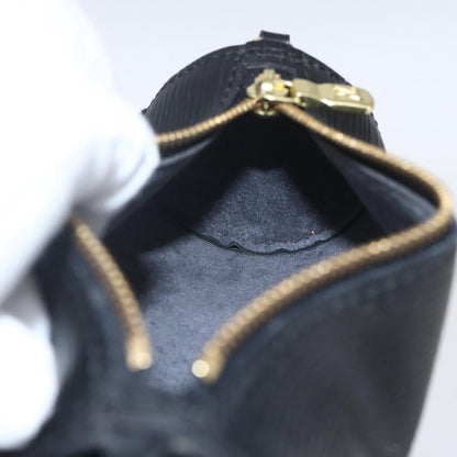Louis Vuitton Soufflot Pochette Epi Leather, Black, Leather, Clutch
