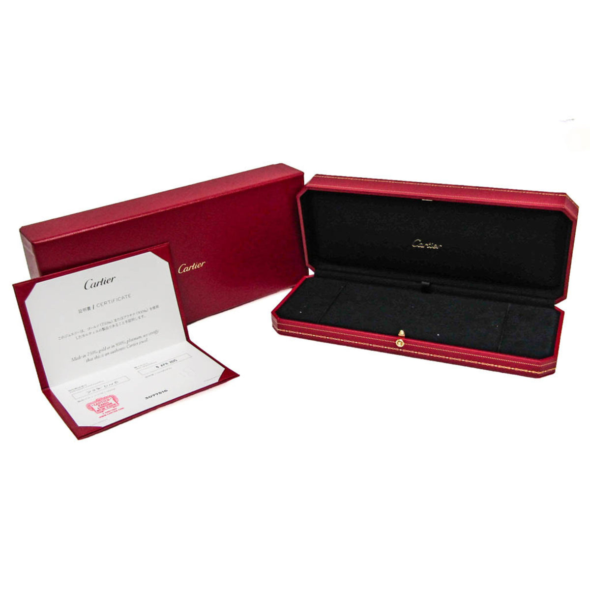 Cartier D'Amour 18K White Gold and Diamond, Silver, White Gold, Bracelet