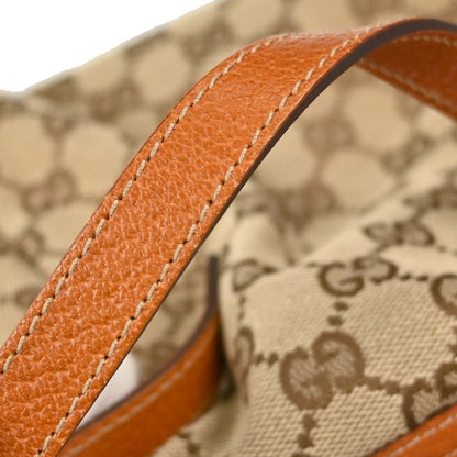 Gucci Zip Around Bowling GG Canvas, Beige, Canvas, Handbag