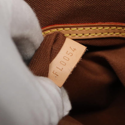 Louis Vuitton Alma, Brown, Canvas, handbag