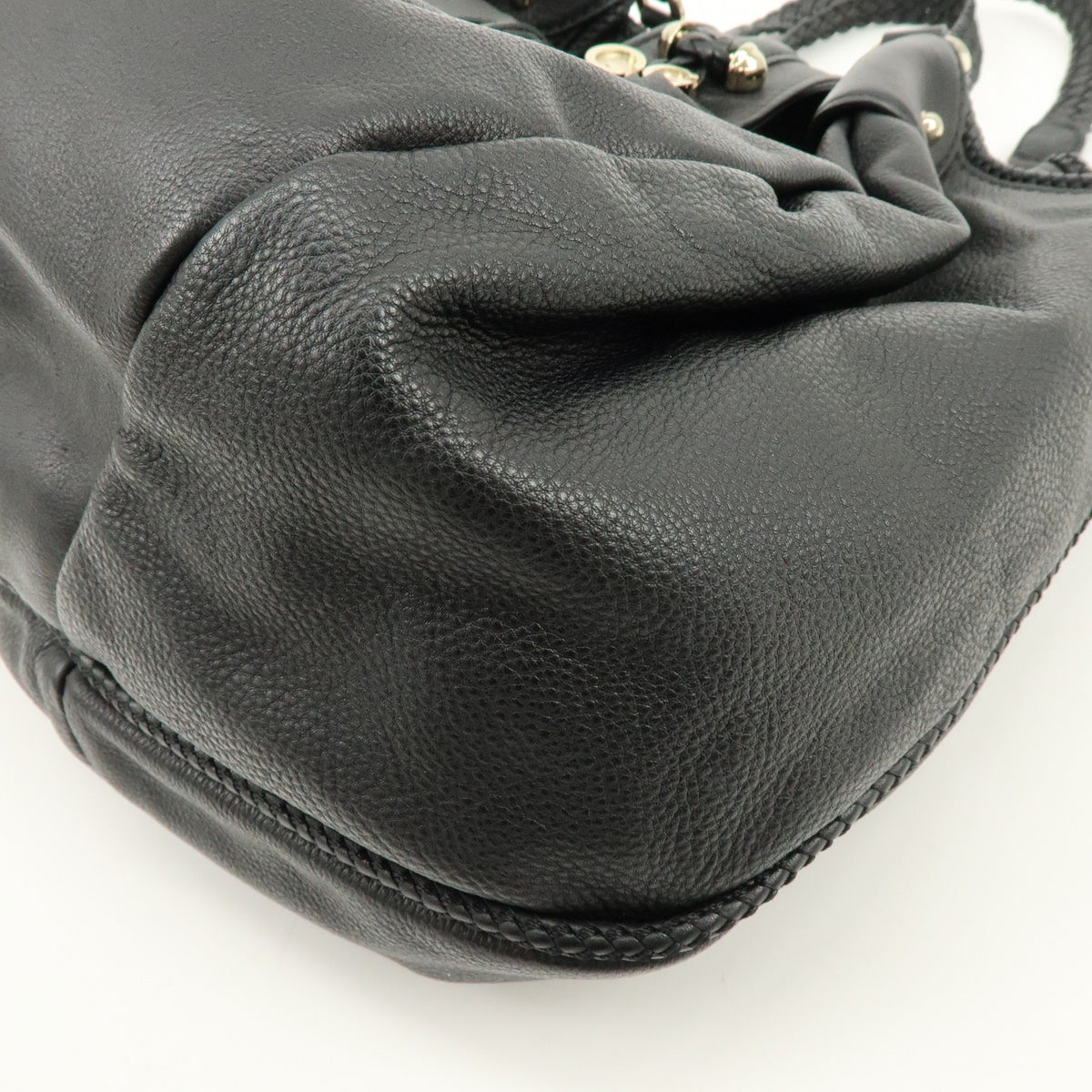 Gucci Marrakech Leather, Black, Leather, Tote Bag