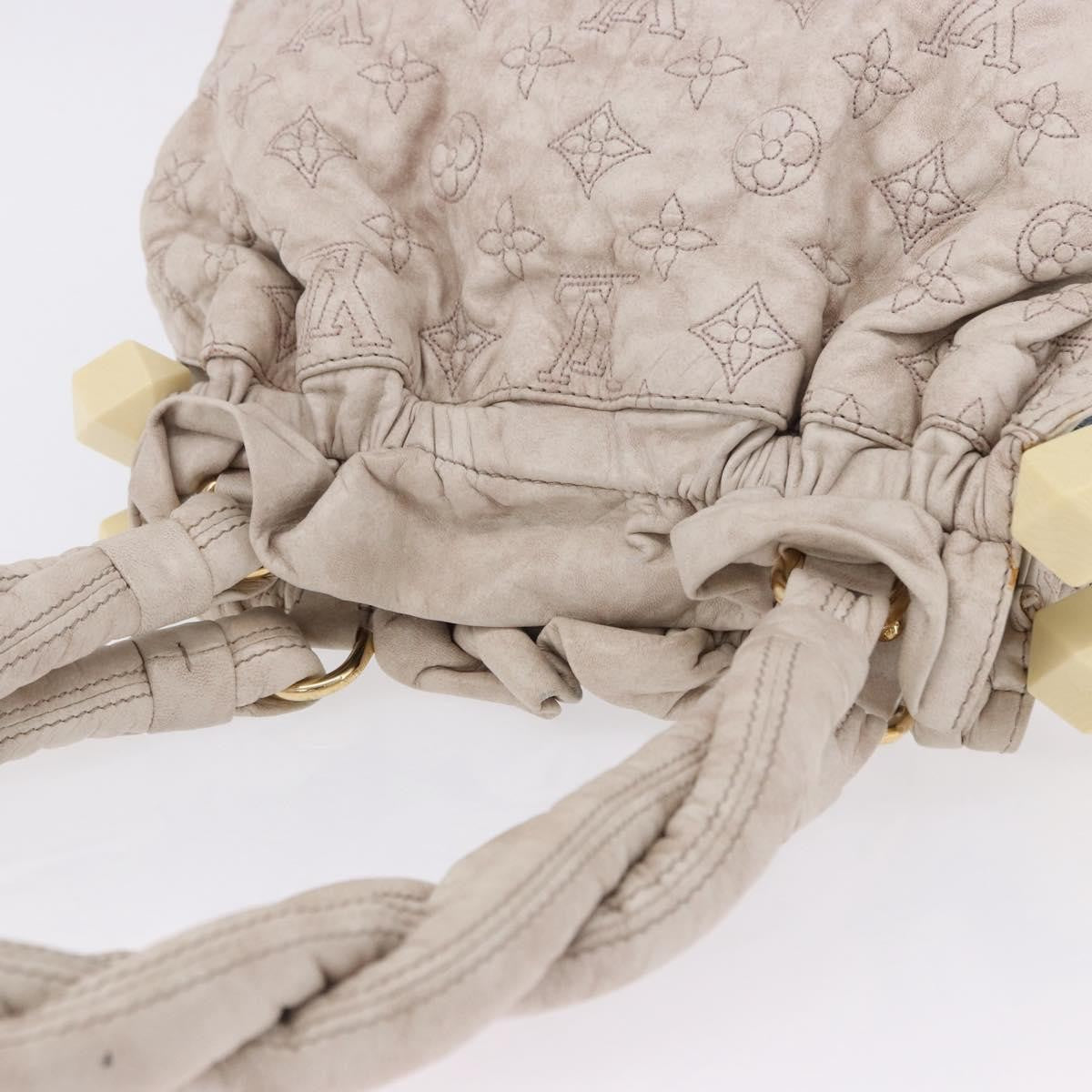 Louis Vuitton Olympe Stratus Limited Edition Monogram Lambskin, Beige, Leather, Handbag