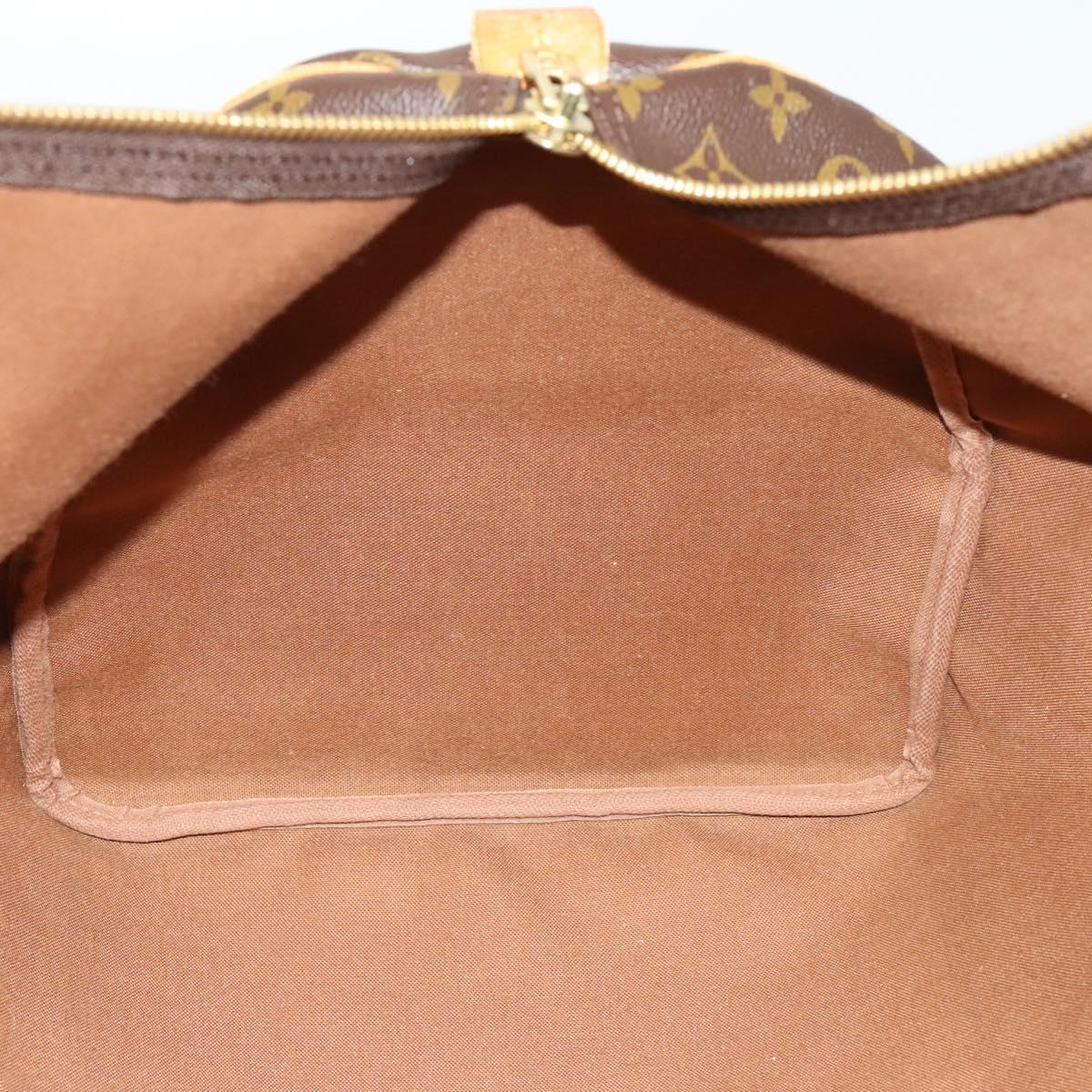 Louis Vuitton Keepall 60, Brown, Canvas, travel