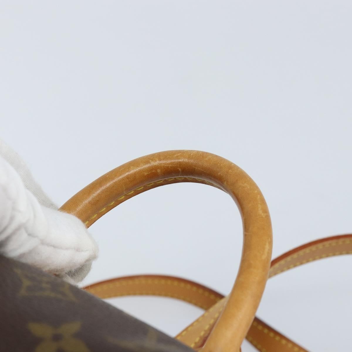Louis Vuitton Vintage Montsouris Monogram Canvas, Brown, Canvas, Backpack