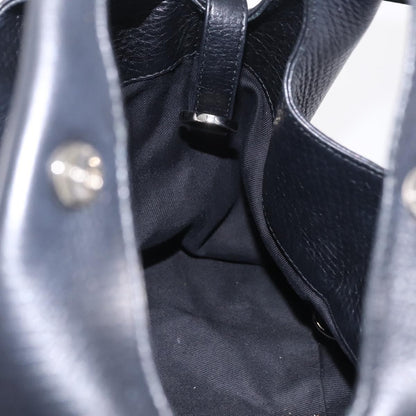 Bvlgari Chandra Hobo Leather, Black, Leather, Shoulder Bag