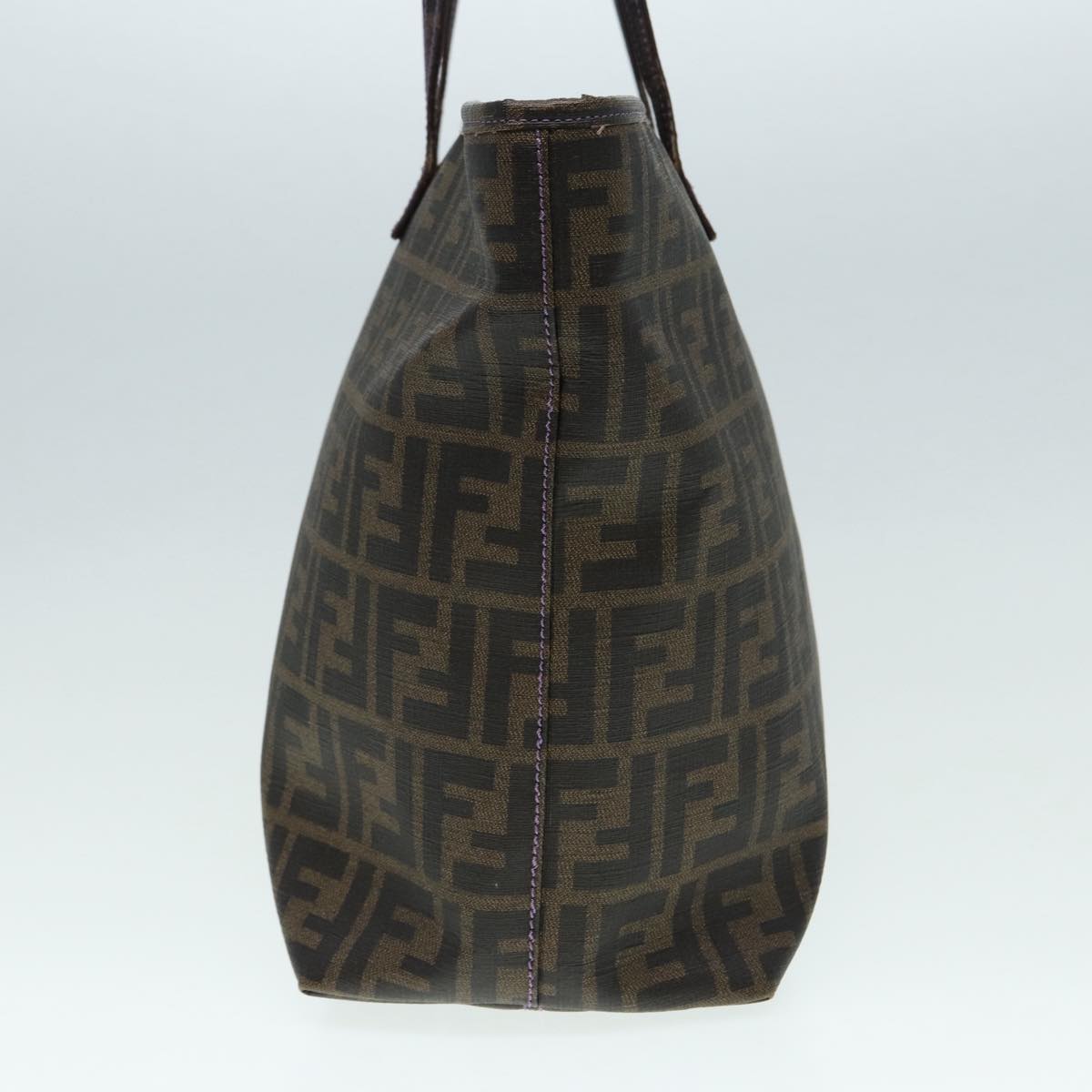 Fendi Zucca, Brown, Canvas, tote