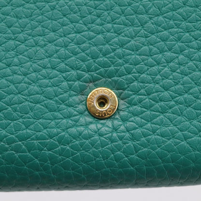 Louis Vuitton Capucines Leather, Green, Leather, Wallet