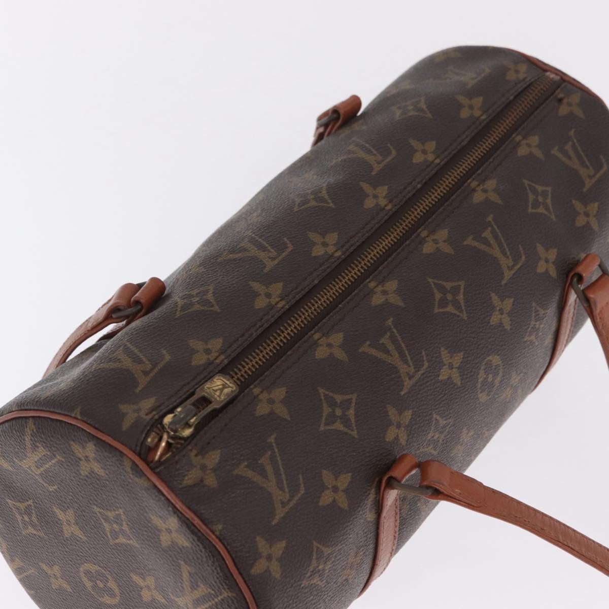 Louis Vuitton Papillon Monogram Canvas, Brown, Canvas, Handbag