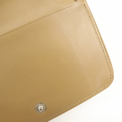 Prada Trifold Compact Saffiano Leather, Beige, Nylon, Wallet