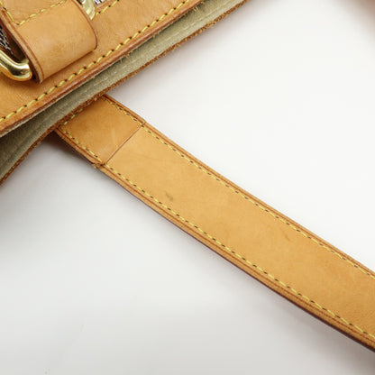 Louis Vuitton Hampstead Damier, Beige, Canvas, Handbag