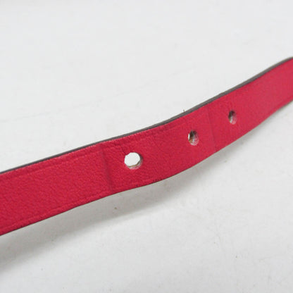 Hermes Hapi 3 Leather with Metal, Pink, Leather, Bracelet