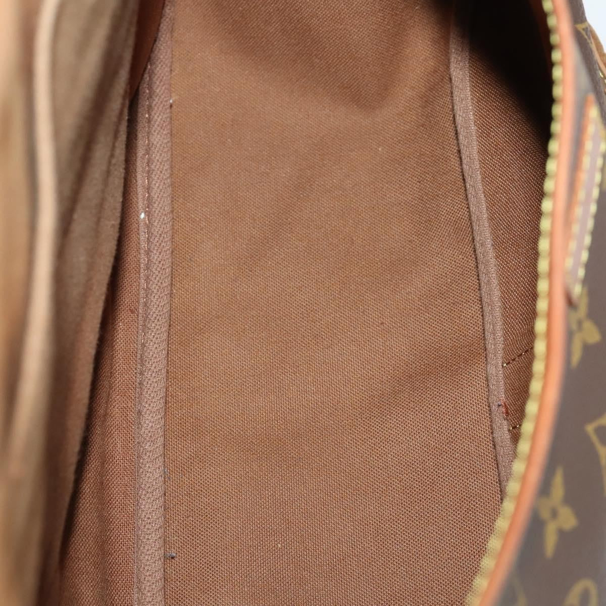 Louis Vuitton Saumur Monogram Canvas, Brown, Canvas, Shoulder Bag