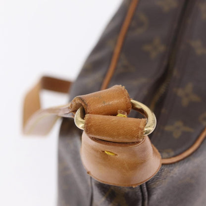 Louis Vuitton Boulogne Monogram Canvas, Brown, Canvas, Handbag