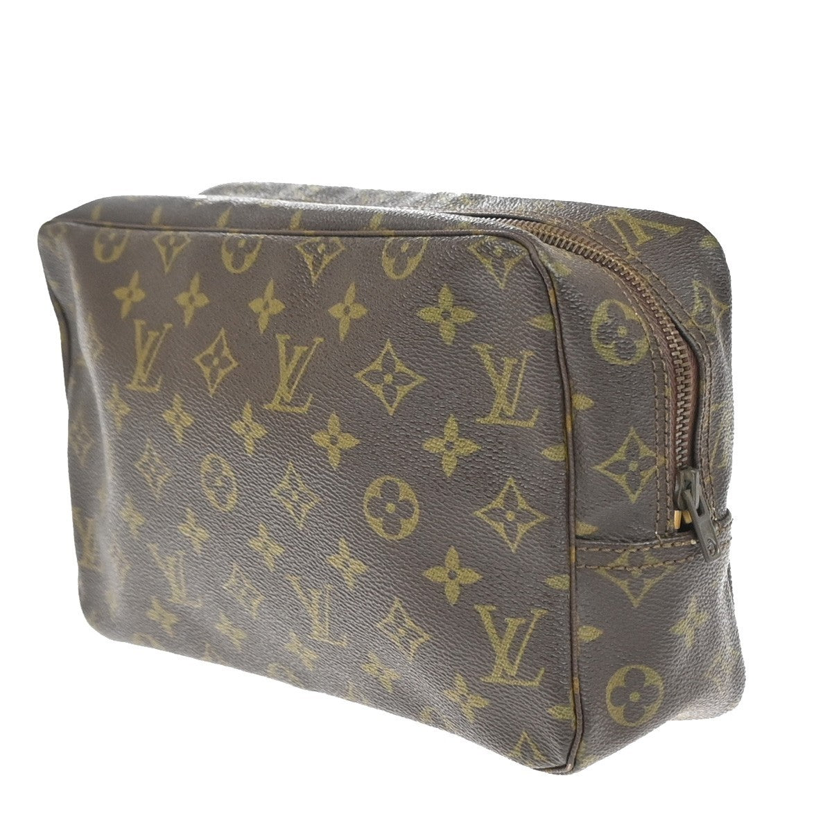 Louis Vuitton Trousse Toilette Monogram Canvas, Brown, Canvas, Clutch
