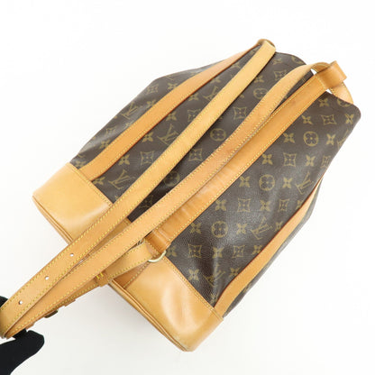 Louis Vuitton Randonnee Monogram Canvas, Brown, Canvas, Backpack