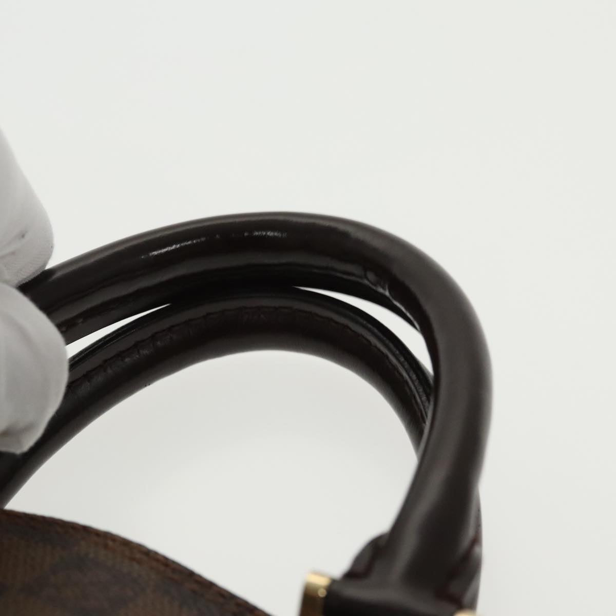 Louis Vuitton Vintage Alma Handbag Damier, BROWN, CANVAS, Handbag