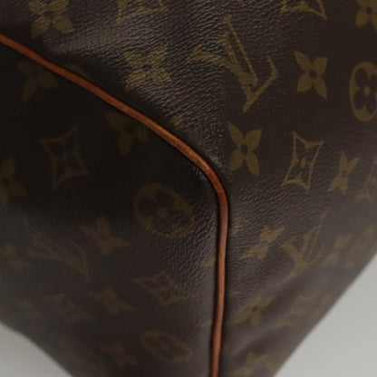 Louis Vuitton Keepall 45, Brown, Canvas, travel