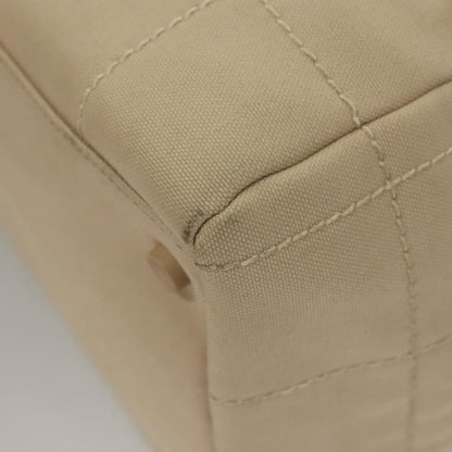 Chanel Bowling Bag, Beige, Canvas, handbag