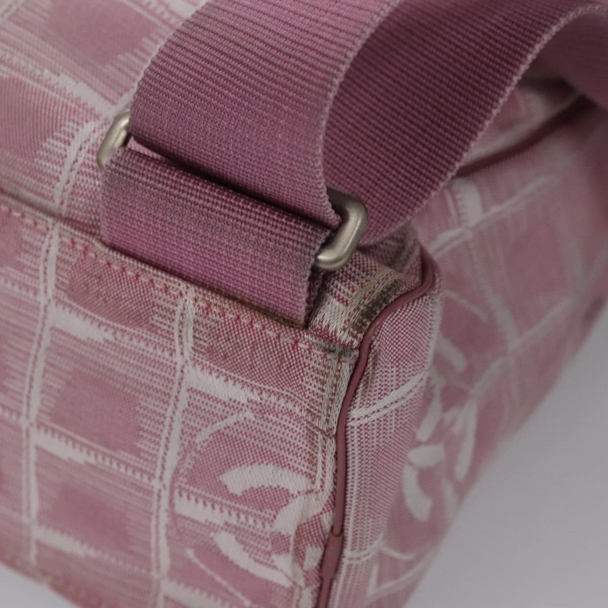 Chanel Travel line, Pink, Canvas, backpack
