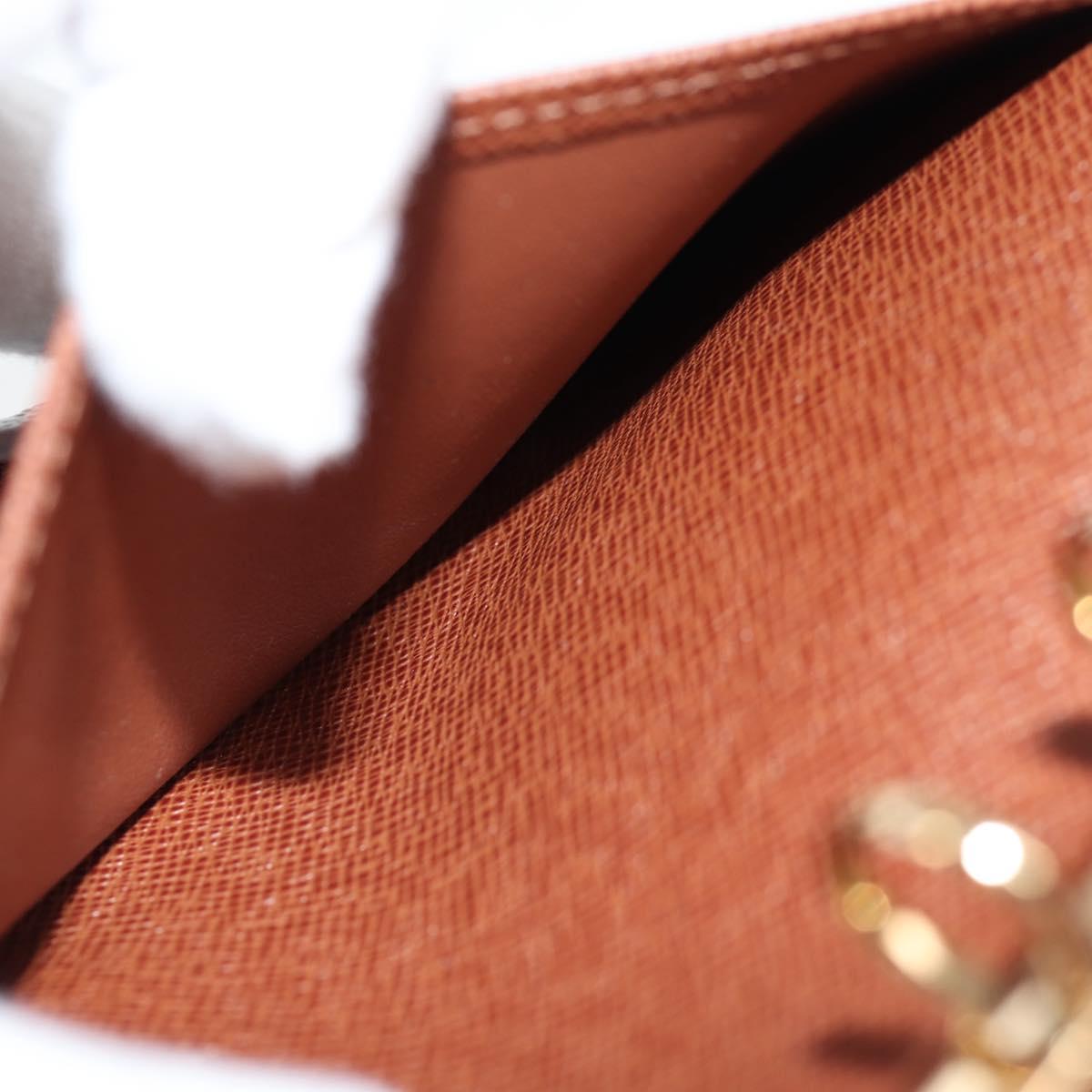 Louis Vuitton Agenda PM, Brown, Canvas, wallet