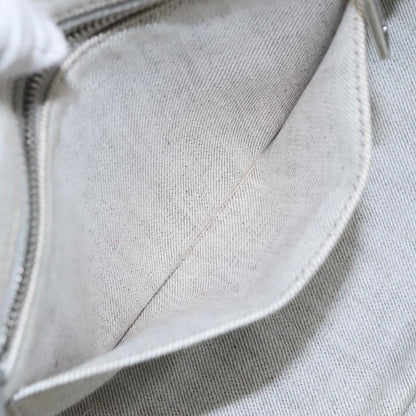 Prada Canapa, Grey, Denim - Jeans, handbag