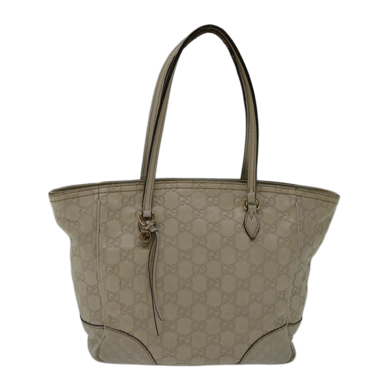 Gucci Bree Tote Guccissima Leather, GRAY, CANVAS, Tote bag