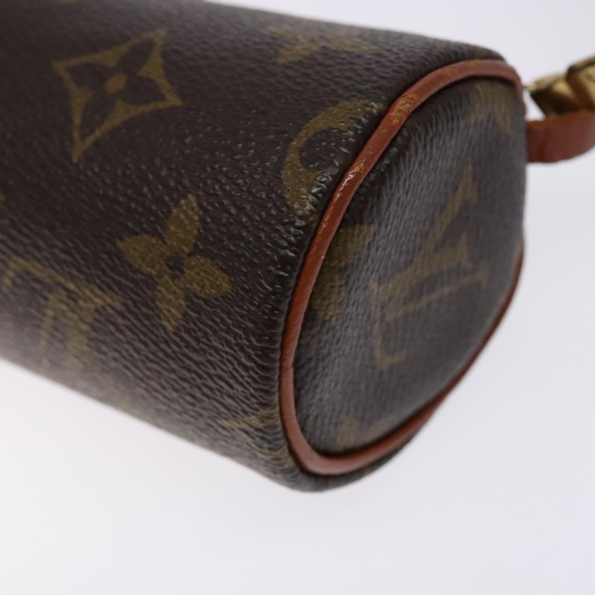 Louis Vuitton Papillon Handbag Monogram Canvas, BROWN, CANVAS, Handbag