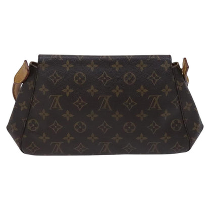 Louis Vuitton Mini looping, Brown, Canvas, shoulder