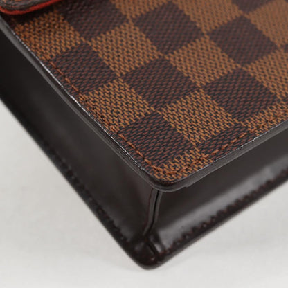 Louis Vuitton Portobello, Brown, Canvas, shoulder