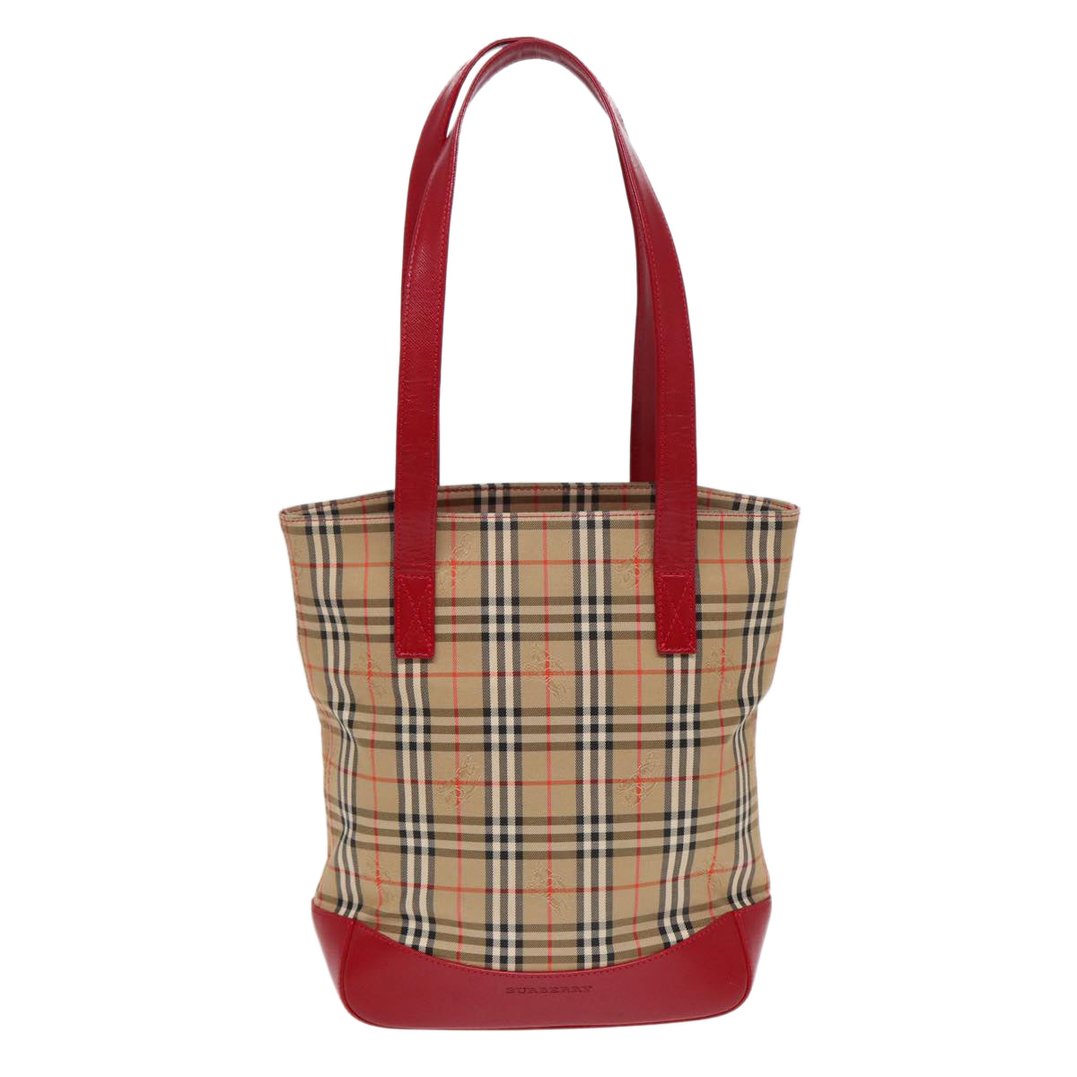 Burberry Nova Check, Beige, Canvas, tote