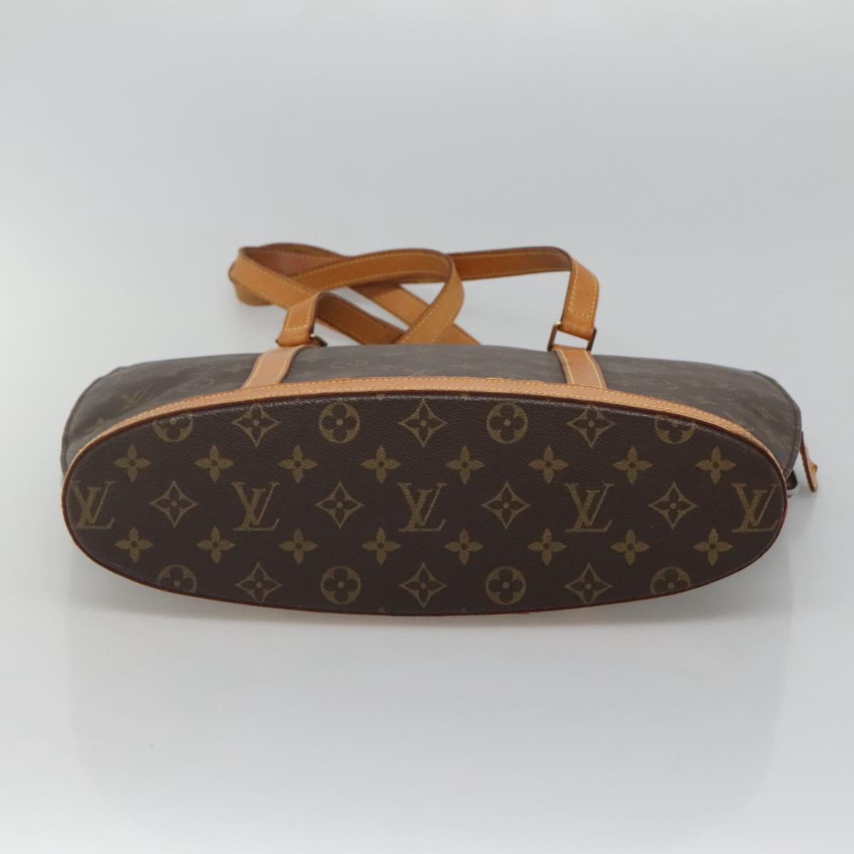 Louis Vuitton Babylone, Brown, Canvas, tote