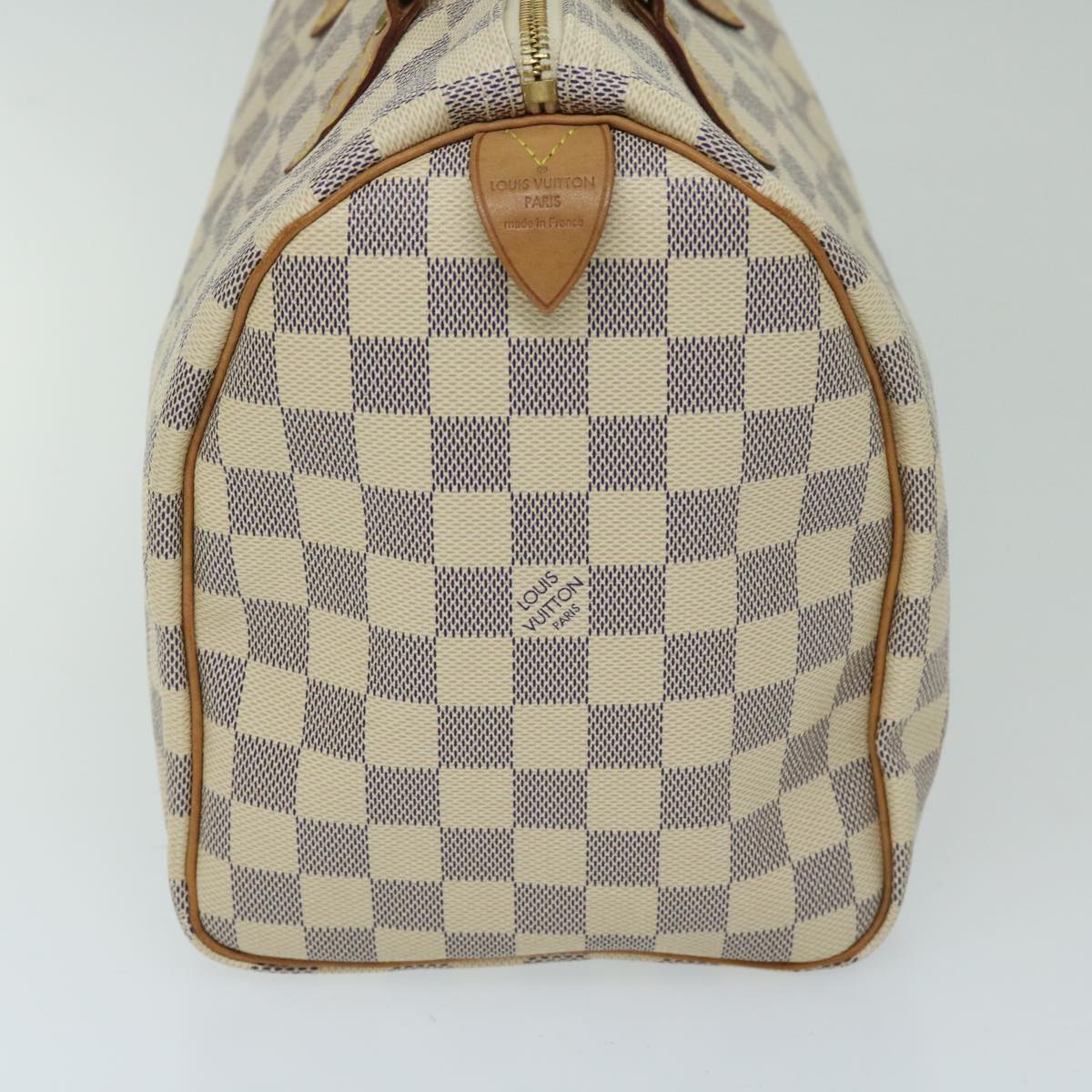 Louis Vuitton Speedy 30, Beige, Canvas, handbag