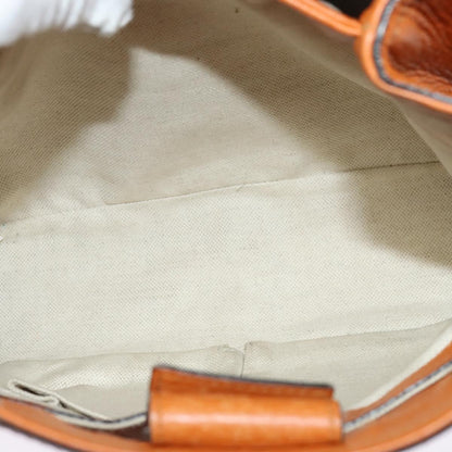 Gucci Bamboo, Orange, Leather, handbag