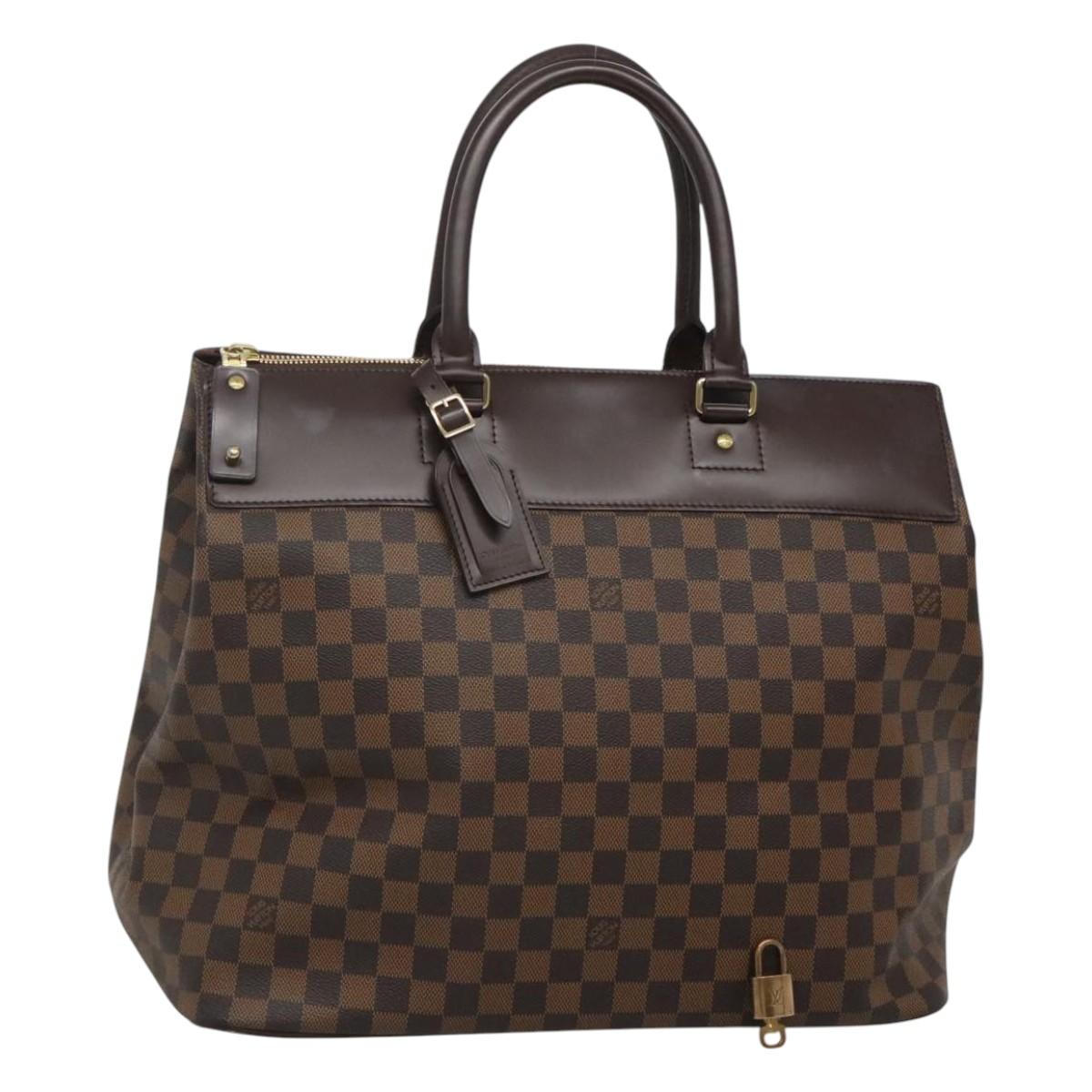 Louis Vuitton Greenwich PM, Brown, Canvas, travel