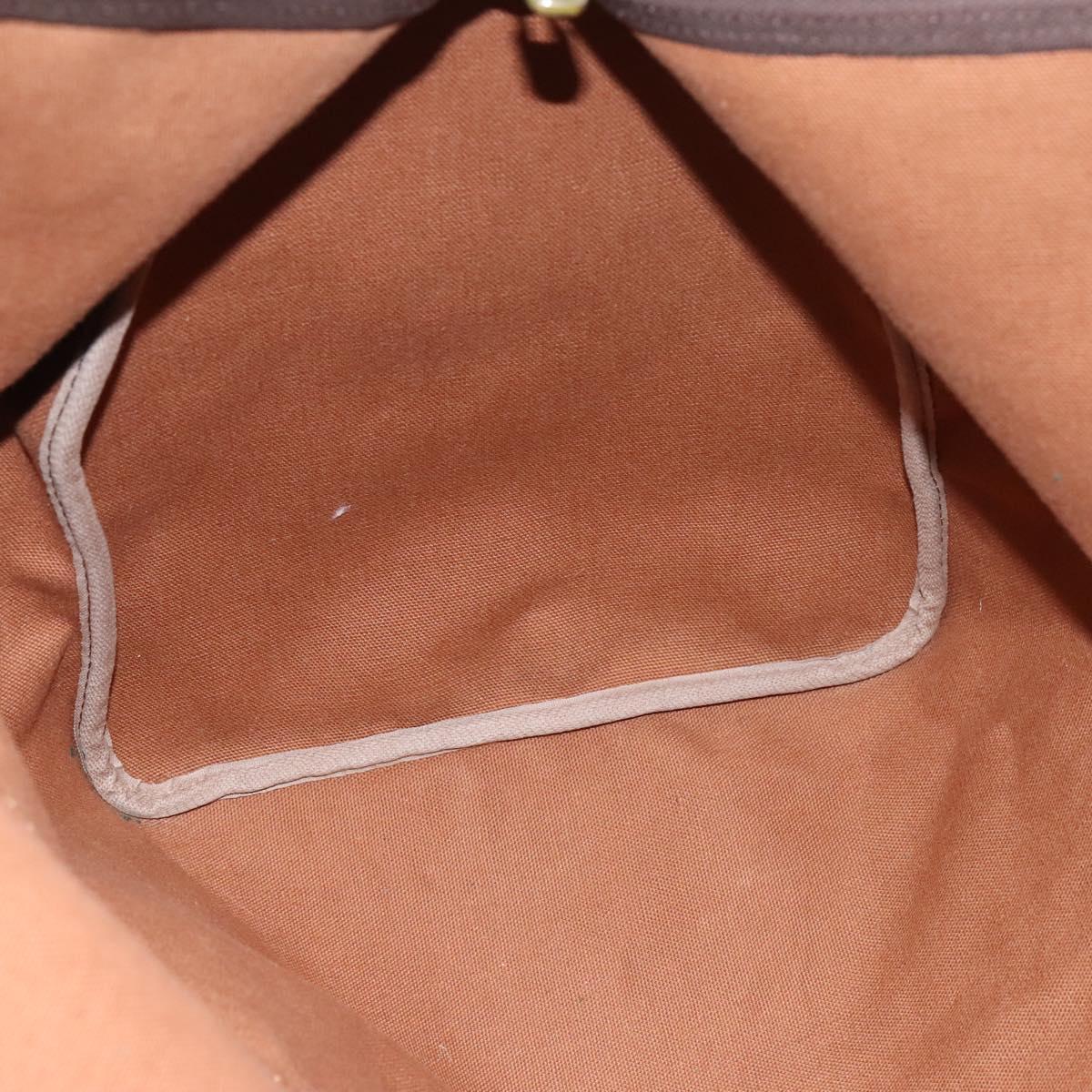 Louis Vuitton Keepall 60, Brown, Canvas, travel