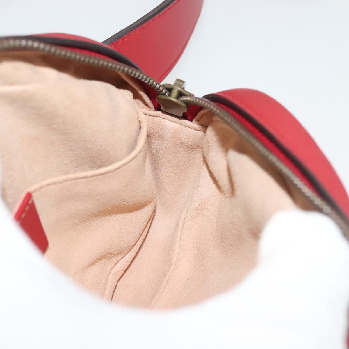 Gucci GG Marmont, Red, Leather, shoulder