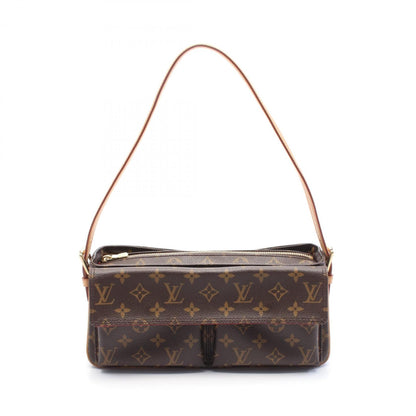 Louis Vuitton Viva Cité, Brown, Canvas, shoulder