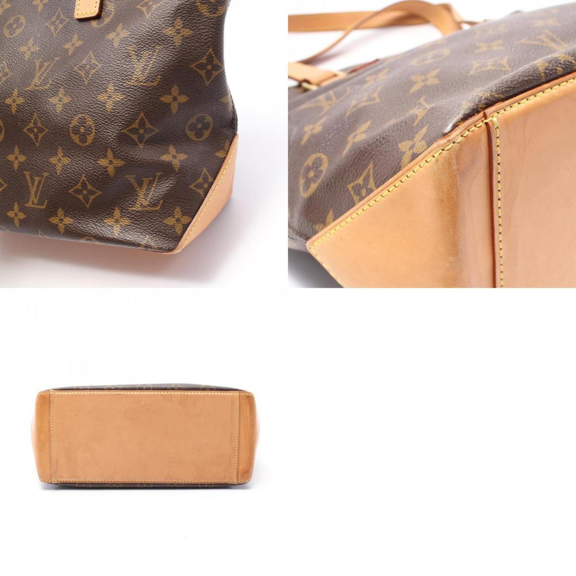 Louis Vuitton Mezzo, Brown, Canvas, tote