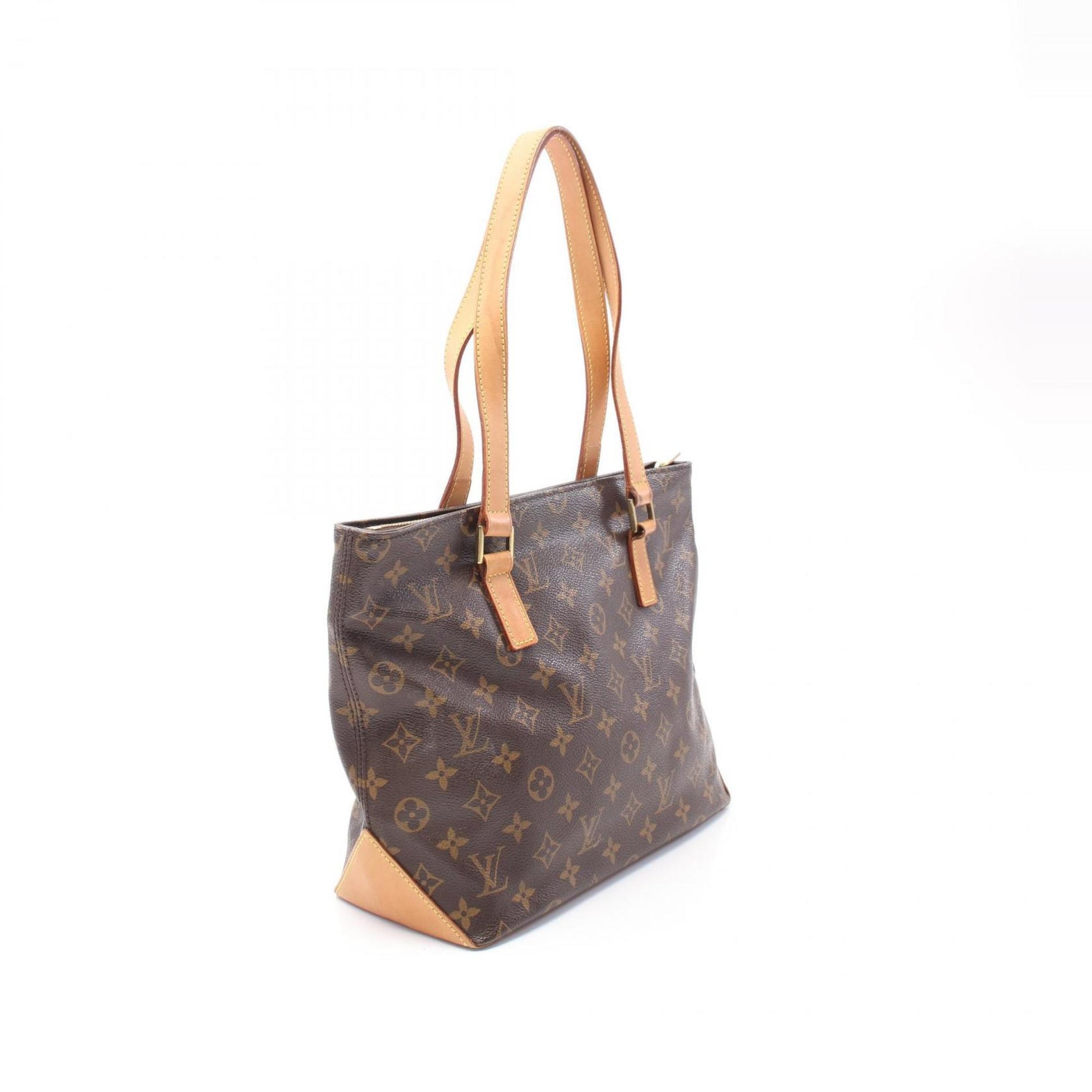 Louis Vuitton Mezzo, Brown, Canvas, tote