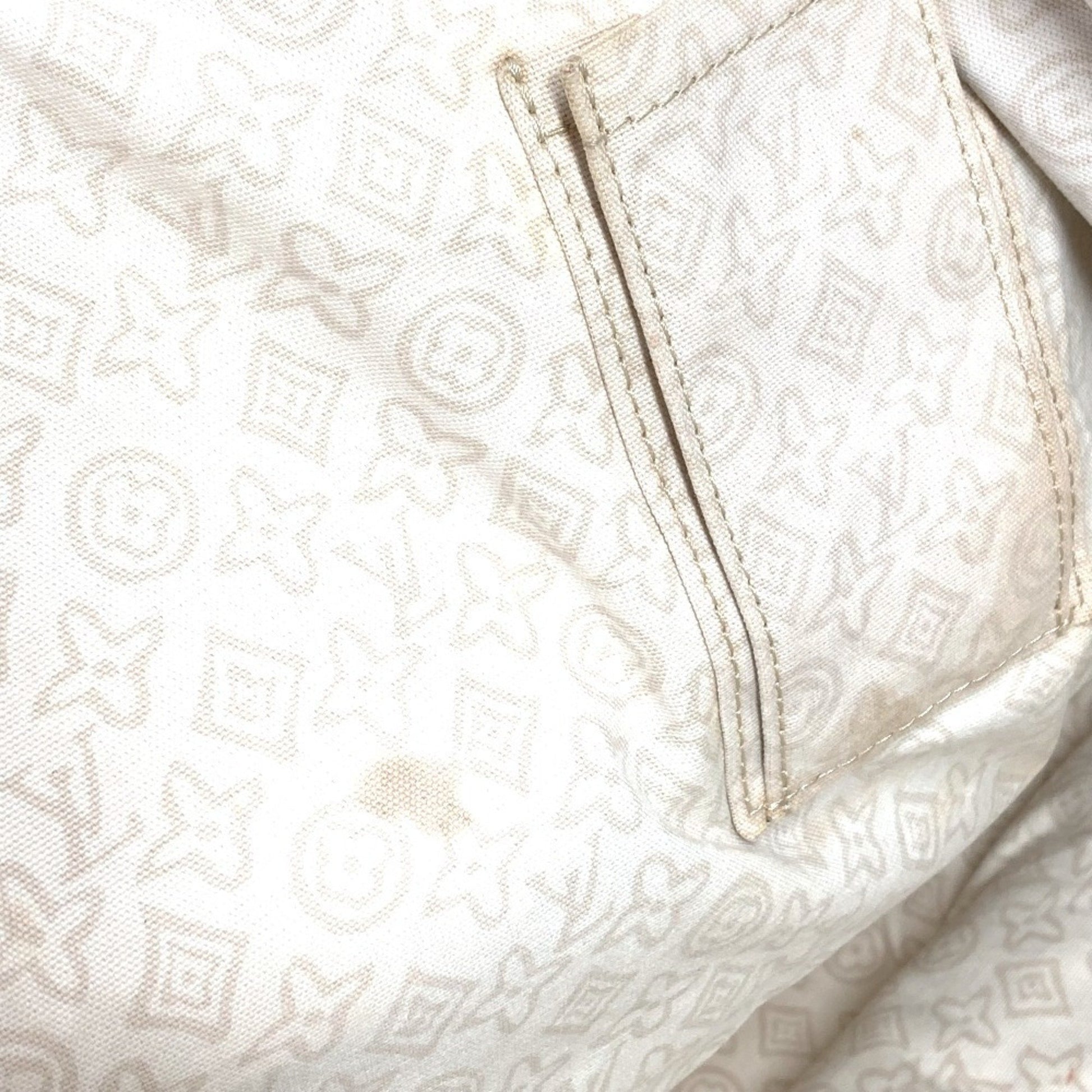 Louis Vuitton Tahitienne, Beige, Canvas, tote