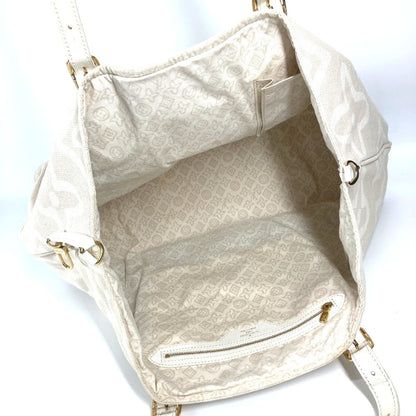 Louis Vuitton Tahitienne, Beige, Canvas, tote