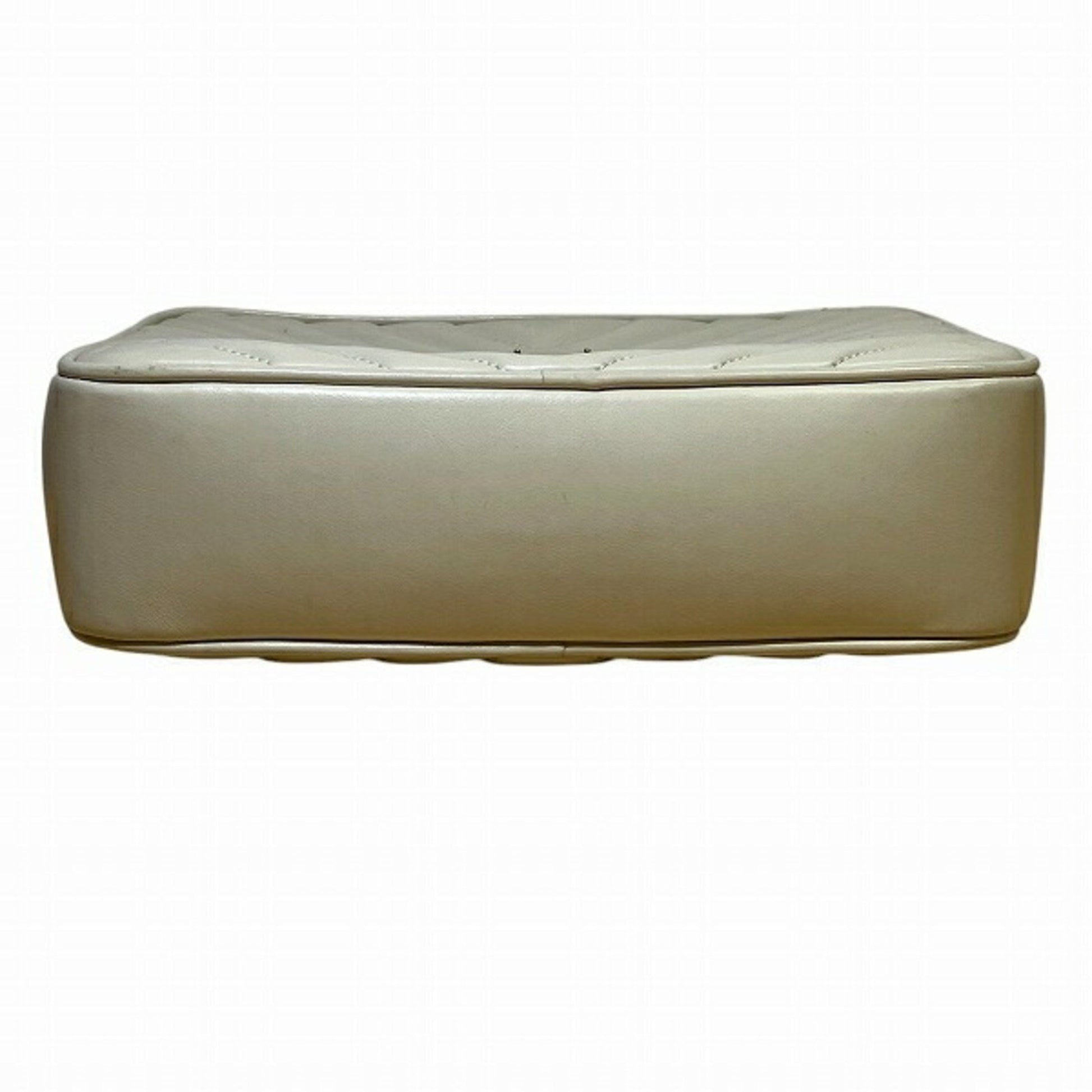 Saint Laurent Camera Lou, Beige, Leather, shoulder