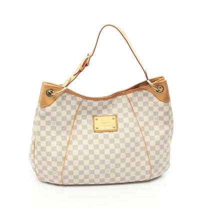 Louis Vuitton Galliera, White, Canvas, shoulder