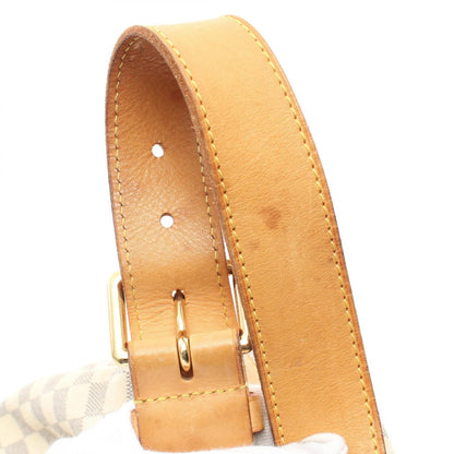 Louis Vuitton Galliera, White, Canvas, shoulder