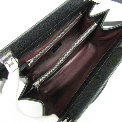 Gucci Zumi, Black, Leather, handbag