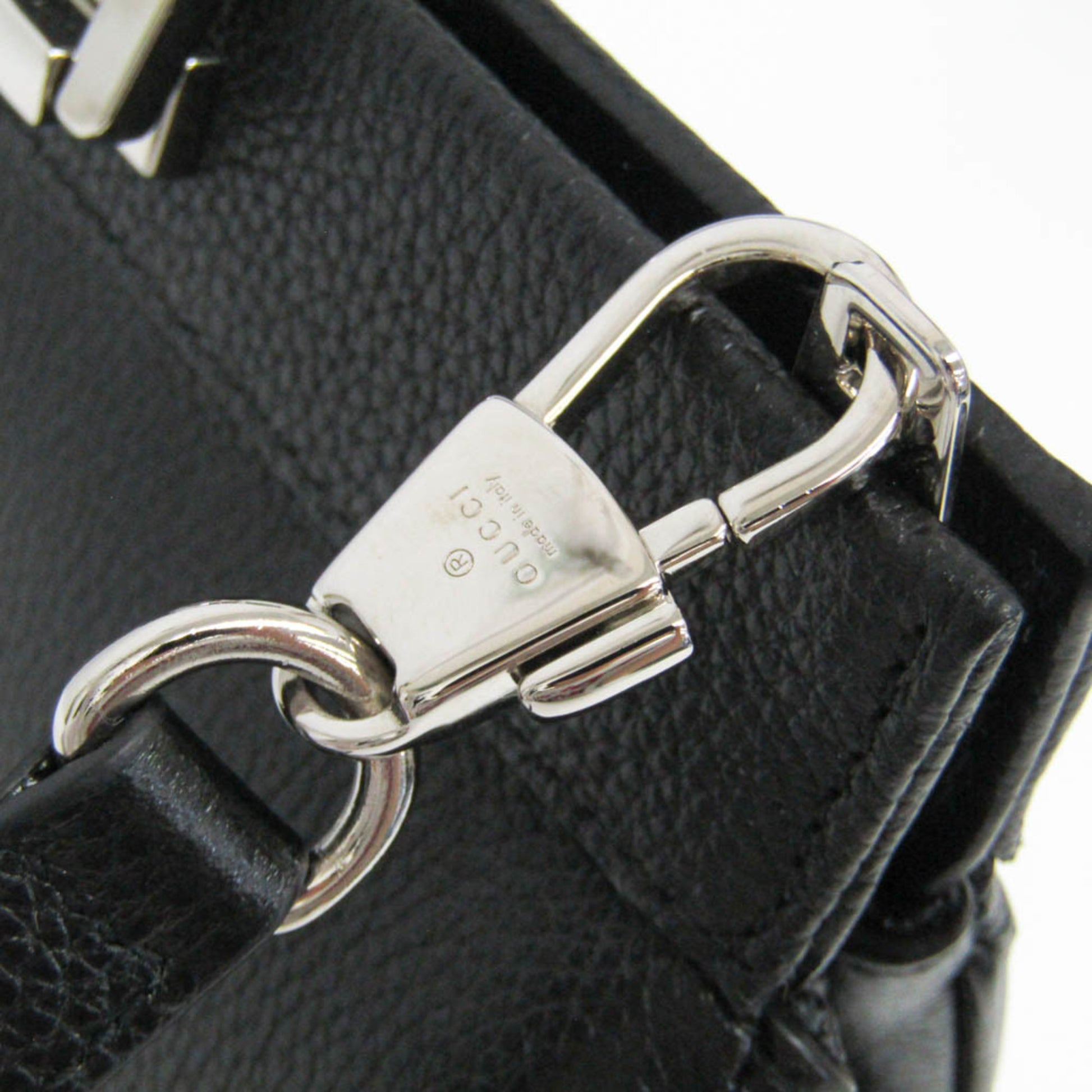 Gucci Zumi, Black, Leather, handbag