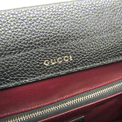 Gucci Zumi, Black, Leather, handbag