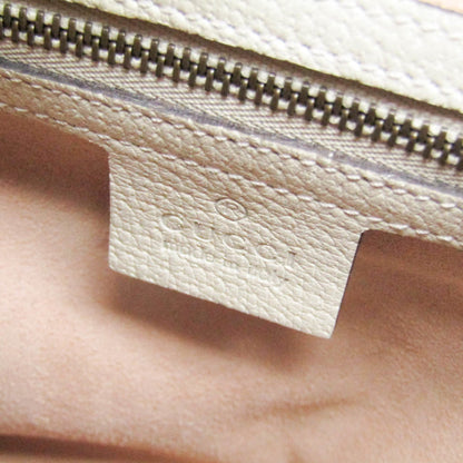Gucci Sherry, White, Leather, shoulder
