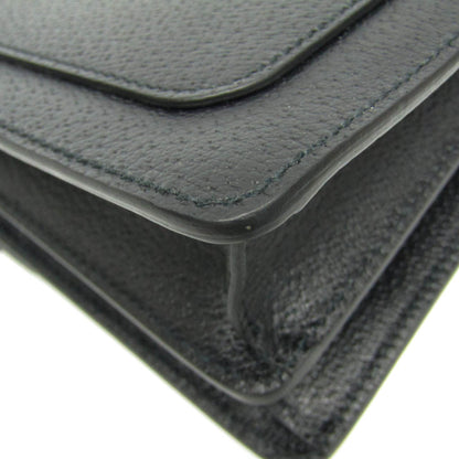 Gucci Dionysus, Black, Leather, shoulder