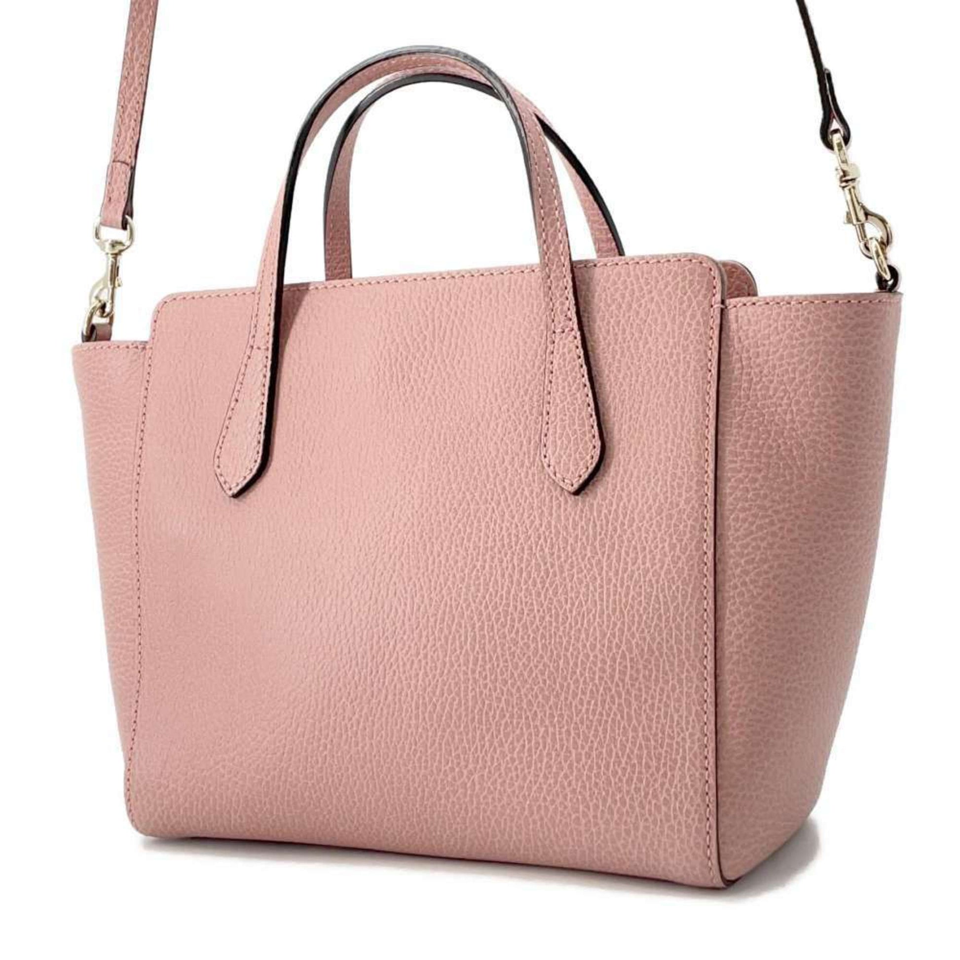 Gucci Swing, Pink, Leather, shoulder